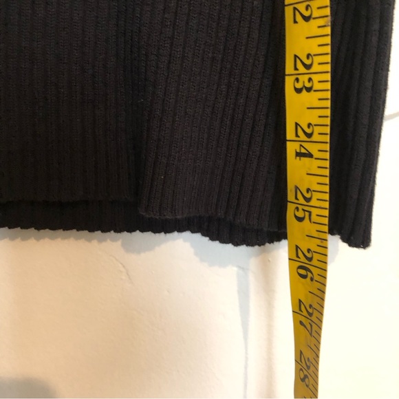 Ashley Stewart Black Ribbed Tank Top, size 4X - Picture 4 of 6